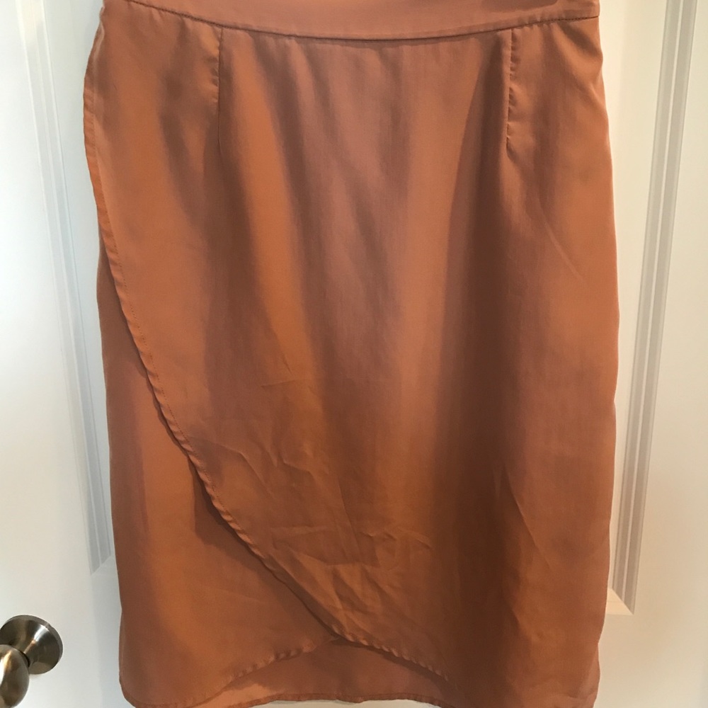 Peach skirt